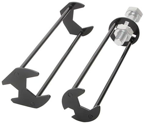 Chiave esagonale per lavabo, strumento per dado del rubinetto del WC, kit idraulico sotto il lavandino, versatile strumento manuale per rubinetti stretti, set di chiavi da cucina regolabili, per casa,