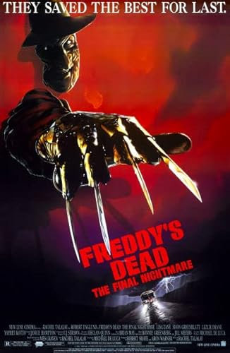 Freddys Dead Movie Poster, 28 x 43 cm, #a3453