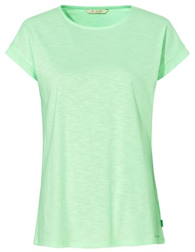 VAUDE Women's Moja T-Shirt IV, Bequemes T-Shirt für den modernen Stadtalltag, Jade, 40