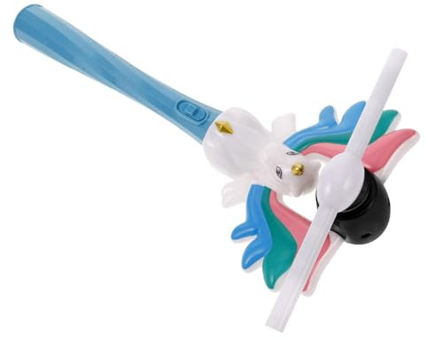 KONTONTY Rotatif Pegasus Lumineux Jouets Jouet Moulin À Vent Avec Lumière Licorne Éclairer Baguettes Princesse Éclairer Halloween Lumineux Pour La Fête