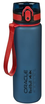 Undercover - Oracle Red Bull Racing Trinkflasche - Sportlich, 650 ml Fassungsvermögen, mit Liter-Skala, praktische Schlaufe - Ideal für Sport und Alltag