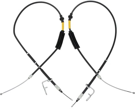 Rear Right and Left Handbrake Cables for Lan-d Ro-ver | for Freelander 2 L359 2.0 Si4 2.2 SD4 TD4 eD4 3.2 2006-2014