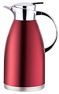 Caraffa termica in acciaio inox, Caraffa termica for caffè con isolamento sottovuoto, in acciaio inox, for caffè/latte/tè, 1,8 l/2,3 l