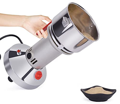 300 G Elektretreide Mühle Kräuterschleife Gewürzpfeffermühle Edelstahl Mehlpulvermühle Hohe Geschwindigkeit Schleifpulvermaschine Für Verschiedene Müsli -Müsli -Erdnuss -Sojabohnenmais