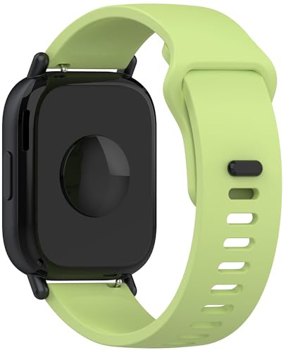 OUZAN Compatible with Redmi Watch 5 Active/Lite Silicone Strap, Soft Durable Replacement Wrist Watch Band, Adjustable Sport Wristband for Men Women