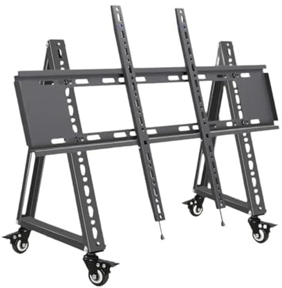 Mobiler TV-Ständer Mit Niedriger Höhe for Flachbildfernseher, LED, LCD, Vielseitig Und Robust(55 inch to 85 inch)