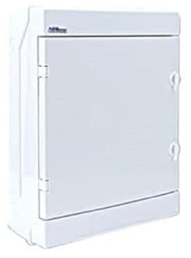 Verteilerkasten RH 24/B AP IP65 Weiß Feuchtraumverteiler 24 Module Aufputz Sicherungskasten RH24/B 36.23 4286