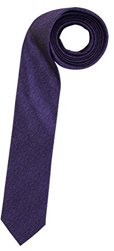 OLYMP Herren Krawatte Herren-Accessoire Uni & Uninah, Größe: Onesize, Farbe: Violett