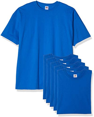 Fruit of the Loom Men's Super Premium Short Sleeve T-Shirt Pack of 5