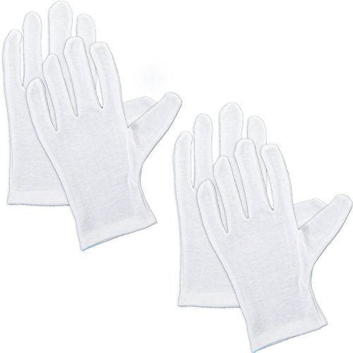 2x Pairs Of Moisture Retaining Gloves | For Overnight Hand Cream/Masks &Treatments