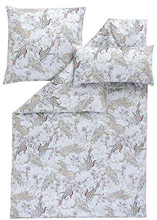 ESTELLA Mako-Satin Bettwäsche Insa Silber
