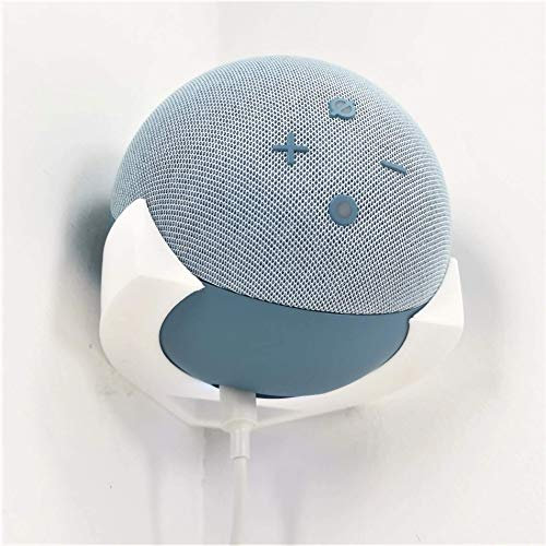 Echo Dot 4. Generation Eck-Wandhalterung, Halfter (weiß)