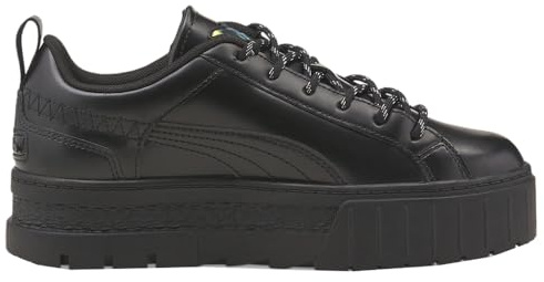PUMA Womens X DL Mayze Flutur Lace Up Platform Sneakers Shoes Casual - Black - Size 8 M