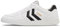 HUMMEL Unisex Handball PERFEKT Sneaker, White/Black, 46 EU