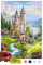 MISHBAY Diamond Painting Schloss - 30x40cm Diamond Painting Erwachsene - Diamant Painting Bilder - DIY 5D Satz Wand Dekor Diamantstickerei