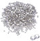 720pcs Flat Back Non-Stick Resin Rhinestones Bling Crystal Diamantes,4mm Clear Flat Back Round Hot Fix Crystal Flatback Rhinestones Diamond Glass Gems,for DIY Nail Art & Craft Scrapbooking Decor