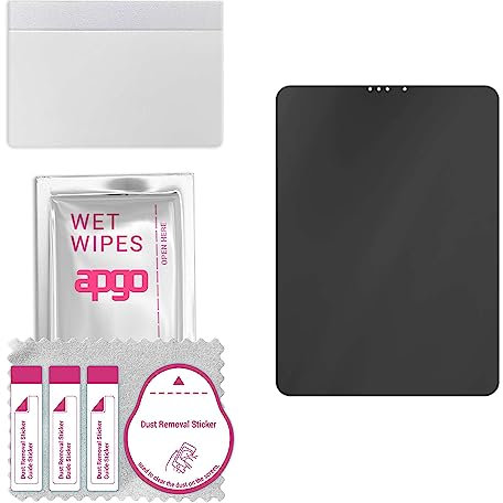 apgo Hybrid Glass PRIVACY Protezione Schermo per Apple iPad Pro 11 (2021)