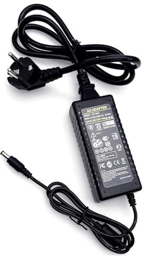 JZK 12V 5A Fuente de alimentación CA 100-240V 1.8A a CC 12V 60W AC DC Adaptador de Corriente convertidor Transformador para cámara CCTV DVR, Tira de luz LED, Monitor LCD, DVD