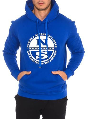 NORTH SAILS FELPA SENZA ZIP UOMO BLU