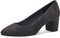 MARCO TOZZI Damen Pumps aus Leder mit Blockabsatz, Grau (Graphite Suede), 39 EU
