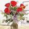 Blumenstrauß Valentinstag mit roten Rosen