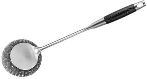 perfk Brosse de Nettoyage de casseroles, Brosse de Nettoyage de crevasses, Brosse de Sol légère, Brosse à Vaisselle pour Salle de Bains, Fournitures de, Style b