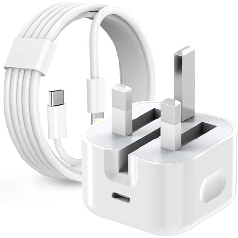 iPhone Charger Fas Charger,【MFi Certified】20W Phone Fast Charger USB C Wall Charger Block with Long Cable for iPhone 14/14 Pro/14 Pro Max/13/13 Pro/12/12 Pro/12 Pro Max/11/Xs