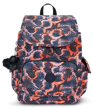 Kipling City Pack Small Metallic Rucksack, Cobra Diva, 10.75''L x 13.25''H x 7.5''D, Kipling Damen City Pack Kleiner Rucksack, Leichter vielseitiger Tagesrucksack, langlebig und wasserabweisend