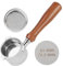 Baoweihua Porte-filtre sans fond de 51 mm, en porcelaine de café, argenté, 1 pièce, compatible avec DeLonghi La Specialista EC9335M EC9155M EC9355M EC9665M