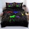MVRFN Gamer Bettwäsche 140×200cm＋Kissenbezug mit Reißverschluss 70×90 cm 3D Gedruckte Bunt und Cool Spiel Thema Österreichische Bettbezug Mikrofaser mit Weich und Atmungsaktiv Gamepad Bettwäsche