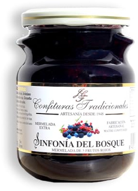 Confituras Tradicionales | Aprikosenmarmelade „Rosé de Provence“ – Glas 300 gr. (Symphony of the Forest Jam)