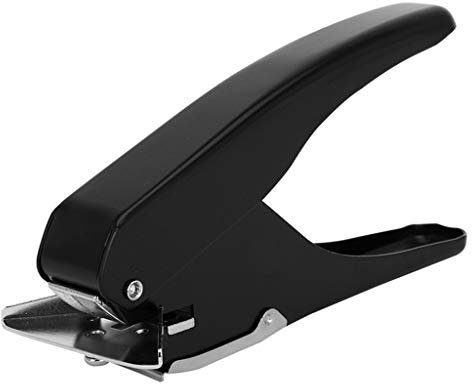 NVOQILIN Pinza perforatrice per carta fotografica con foro rotondo da 5 mm