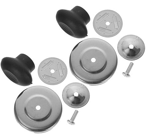 FELTECHELECTR 2stücke Kesseldeckelknöpfe Ersatz Mit Pfeifton Wasserkocher Griff Aus Hitzebeständig Für Teekanne Küchenzubehör Einfach Zu Montieren