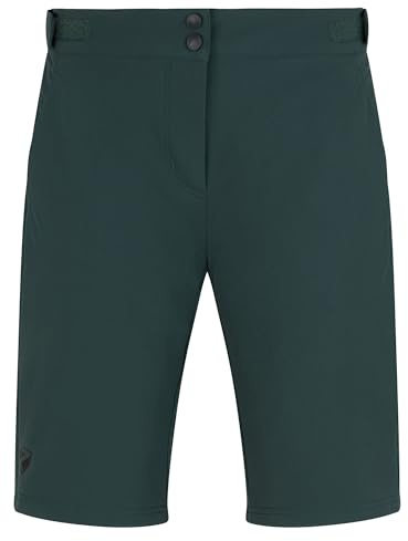 Ziener Damen Nilsa Outdoor-Shorts/Rad- / Wander-Hose - atmungsaktiv,schnelltrocknend,elastisch, Dark Jungle, 40