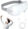 Eyerelis Steam Therapy Mask, 2 Levels Adjustable Smart Hot & Cold Steam Eye Mask for Dark Circles, Puffiness, Dry Eyes Relief, Hot Compress Cold Compress Nano Atomizing Eye Moistening Device