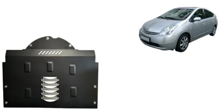 Scut Protection Stahl Unterfahrschutz für Diebstahl kompatibel mit für Katalysator für Toyota Prius 2 (2003-2009) Scut Protection