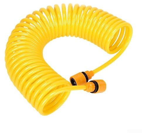 FACULX Tubo flessibile per irrigazione da giardino, 10 m, 15 m, 20 m, tubo retrattile, tubo flessibile per irrigazione delle piante da esterno, attrezzatura per irrigazione di fiori per la casa (10 m)