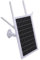 VELATEMOR 15W Solar Powered 4G LTE Modem Router, WiFi Extender Signal Booster Long Range Solar Repeater with SIM Card (European Version(B1/3/7/8/20/28A/40 B1/8))