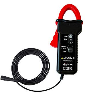 PINTECH AC/DC Current Probe Oscilloscope Probe 1400A, 150kHz, 1mV/10mA, Current Clamp Meter with BNC Connector, PT-7403A