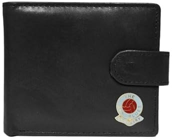 Knight Coventry City Football Club Black Leather Wallet