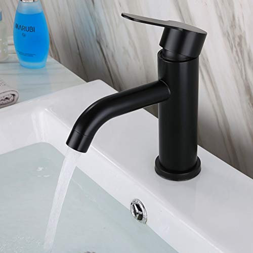 YHSGY 304 Edelstahl Schwarz Waschbecken Wasserhahn Über Aufsatzbecken Waschbecken Waschbecken Wasserhahn
