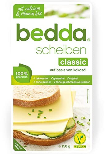 bedda Classic Scheiben (Vegan Cheese Alternative) 150g