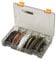 Savage Gear Gravity Stick Kit - 49 Piece Slim-Profile, Long Casting Range of Soft Lures, Silver