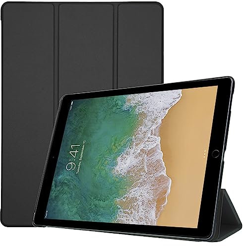 imoshion Tablet Hülle - Passend für iPad Pro 12.9 (2017) - Trifold Klapphülle - Schwarz