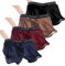 INNERSY Boxer Shorts Men Breathable Trunks Underwear Quick Dry Hipster Underpants Multipack 4 (M, Black/Brown/Wine/Navy)