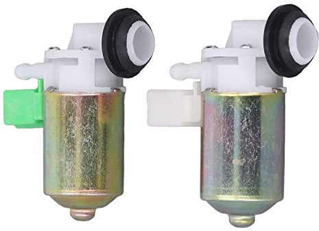 Pompa Lavavetri, WWPNS1GD 2, 2 Pezzi Pompa Lavavetri in Metallo e Plastica Sostituzione Pompa Lavavetri per GQ, Carburatore Benzina 4.2, Maverick DA Y60,finestre e parabrezza