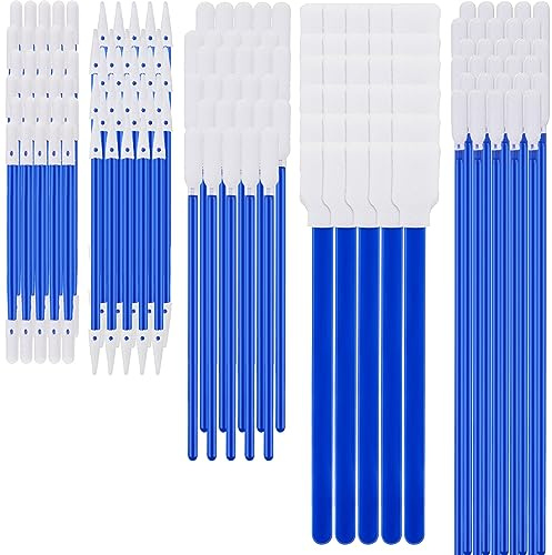 Dansib Reinigungs-Tupfer mit Schaumstoffspitze, 5 Arten, vielseitig | Tupfer Reinraumschwamm Stick Schaumstoffspitze Tupfer für Drucker Optik Objektiv Kamera Kunst und Handwerk Automobil-Details