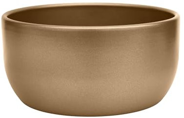 Ivyline Planter, Terracotta, Gold, 9 x 17cm