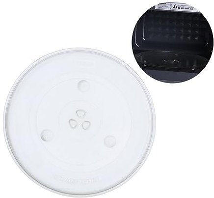 HEMOTON 1stk Mikrowellen-plattenspieler Austausch Der Plattenteller Y-typ-glasschale Plattenteller Aus Glas Mikrowellentablett Vom Y-typ Mikrowellenplatte Für Zu Hause Verdickt Rolle