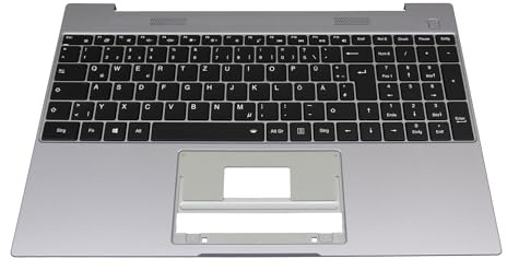 MEDION 40083050 Original Tastatur inkl. Topcase DE (deutsch) schwarz | mit Backlight für Akoya E15411/ E15412 (NS15TG), E15309 (NS15AL)